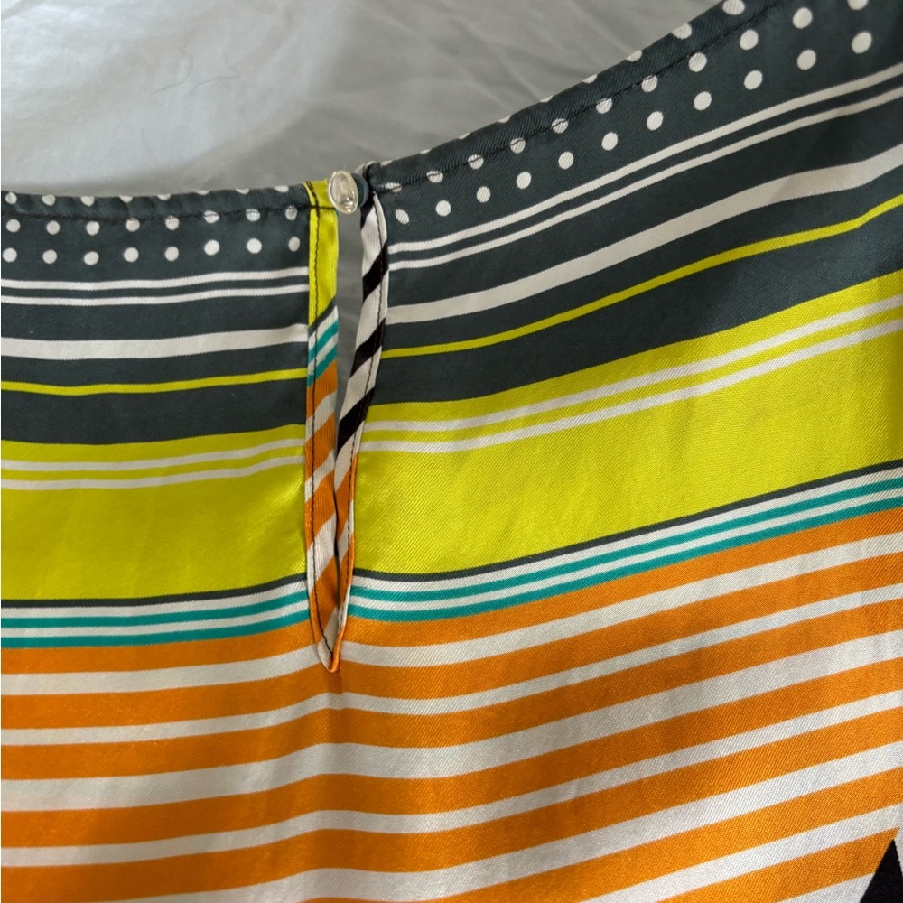 Luisa Cerano Striped and Polka Dots Dress - Picture 10 of 16